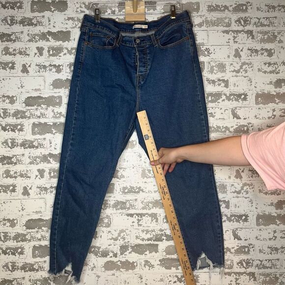 Levi’s | women Wedge skinny button fly denim jeans plus - Picture 4 of 11